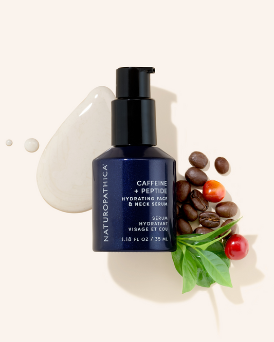 Caffeine + Peptide Hydrating Face & Neck Serum - NEW