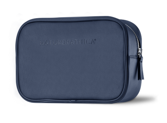 Vegan Leather Naturopathica Cosmetic Bag